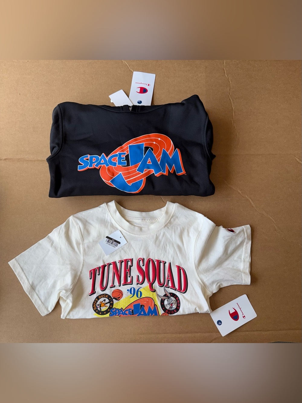Champion Space Jam x NCAA March Madness Kids  Hooded Sweatshirt And T-shirt BUND